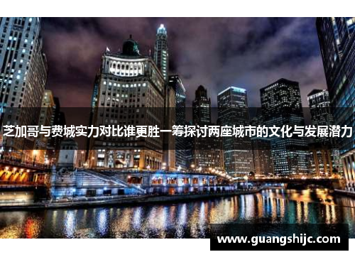 芝加哥与费城实力对比谁更胜一筹探讨两座城市的文化与发展潜力